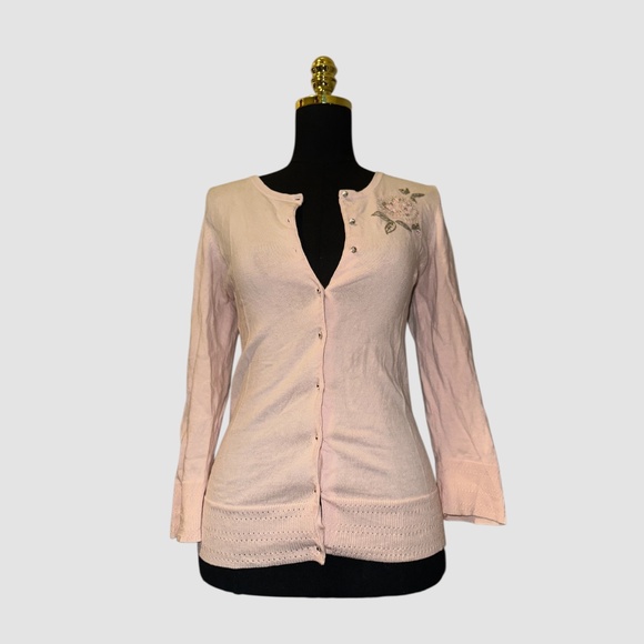 Pastel Pink Cardigan - Picture 1 of 5